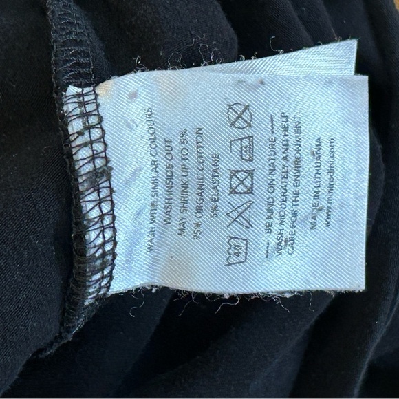 mini rodini black 2 pocket dress, size 5-7 - Picture 7 of 7